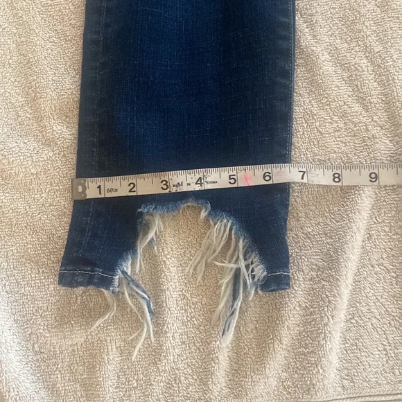 L’AGENCE Luxury Skinny Maigre High Rise Classic Vintage Distruct chic jeans - Picture 13 of 15